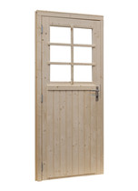 OP=OP Woodvision | Glasdeur 6-ruits | Extra breed | linksdraaiend | Blank